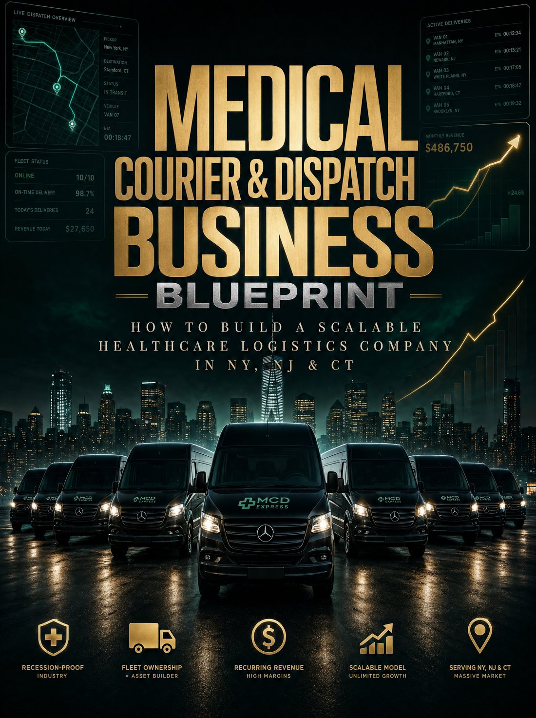 NY Tri-State Edition — Medical Courier & Dispatch Business Blueprint